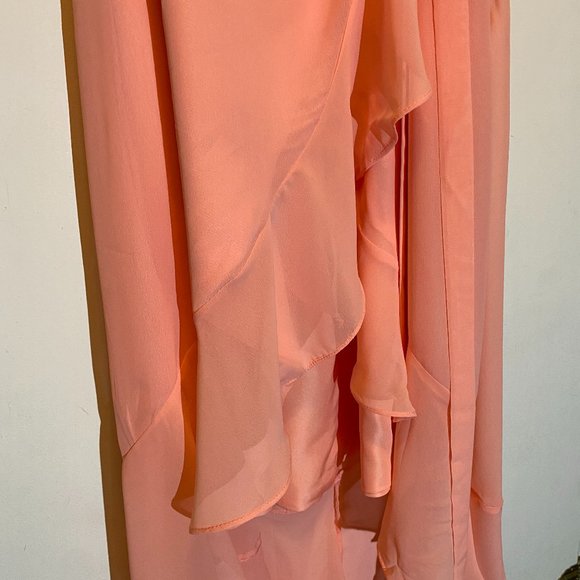 Loyeloy Wrap Halter Bridesmaid /Prom Dress - Picture 6 of 14